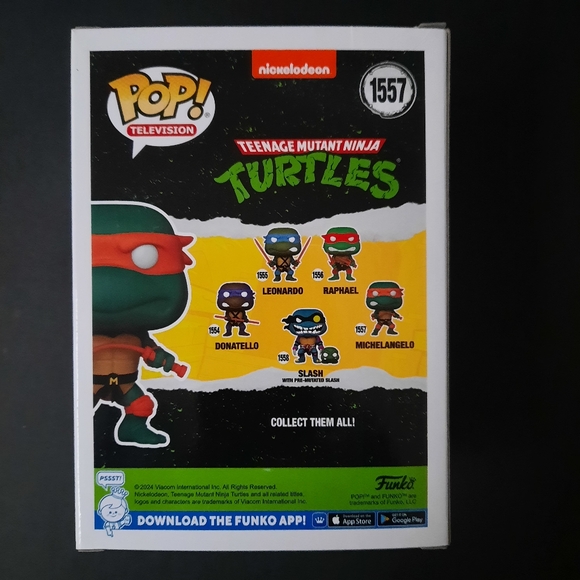 NIB Funko Pop! Vinyl: Teenage Mutant Ninja Turtles - Michelangelo #1557 - Picture 6 of 8